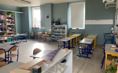 La classe de CP CE1 fait peau neuve